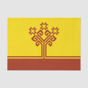 Chuvashia Flag Tissue Paper