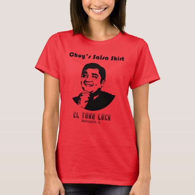 Chuy's Salsa Shirt - Women's Size (Front)