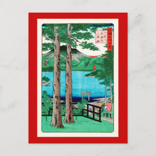 Chuzenji Lake Hiroshige Japanese Fine Art Postcard
