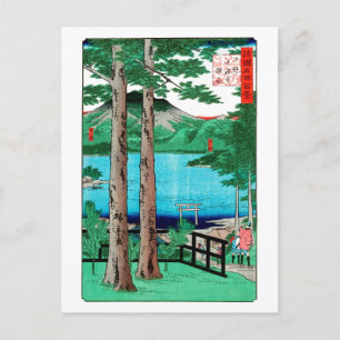Chuzenji Lake Hiroshige Japanese Fine Art Postcard
