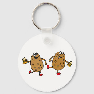 CI- Smashed Potatoes Cartoon Keychain