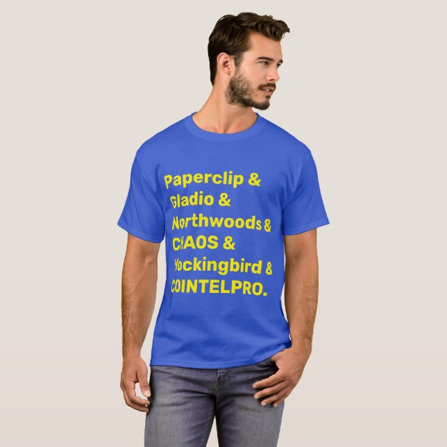 CIA Secret Programs Shirt (Front Full)