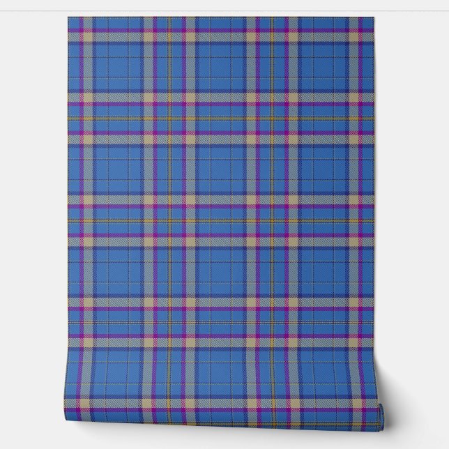 Cian of Ely Tartan Plaid Scottish Clan Wallpaper (Unrolling)