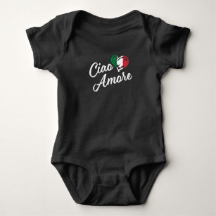 Ciao Amore - Italy Hello Sweetheart in Italian Baby Bodysuit
