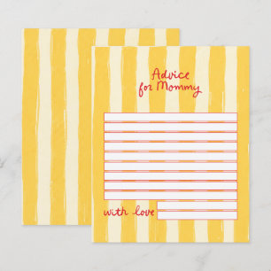 Ciao Baby Advice for Mommy Card Italian Folk Art