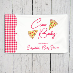Ciao Baby Italian Baby Shower Banner