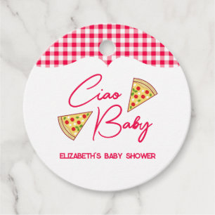Ciao Baby Italian Baby Shower Favour Tags