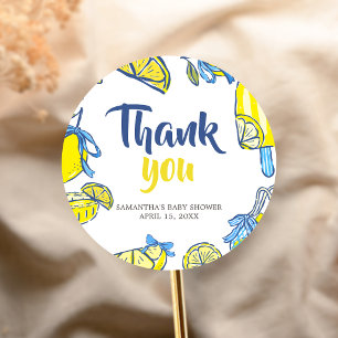 Ciao Baby Lemon Baby Shower Favour Tags
