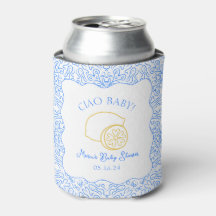 Ciao Baby! Lemon Blue Italian Baby Shower