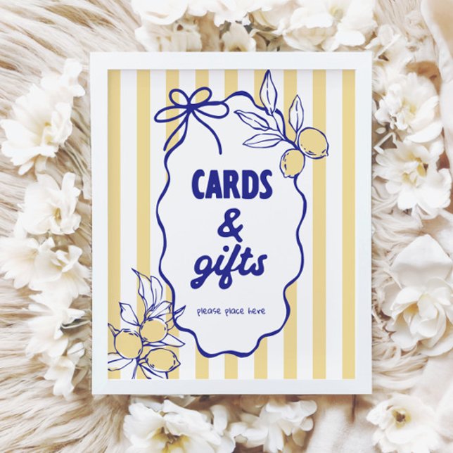 CIAO BABY Lemon Mediterranean Cards & Gifts Sign (Creator Uploaded)