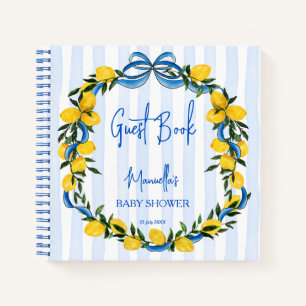 Ciao bambino citrons baby shower italien Livre d'o