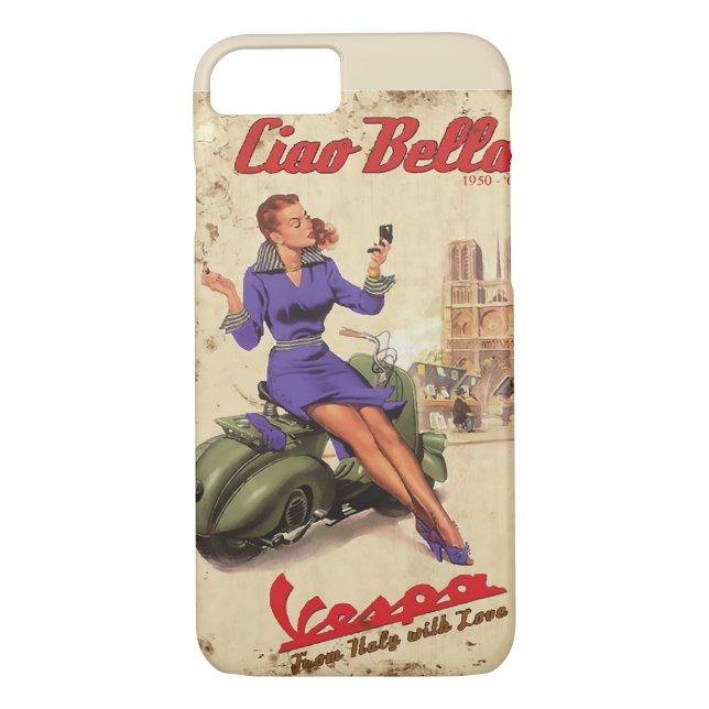 Ciao Bella Case-Mate iPhone Case (Back)