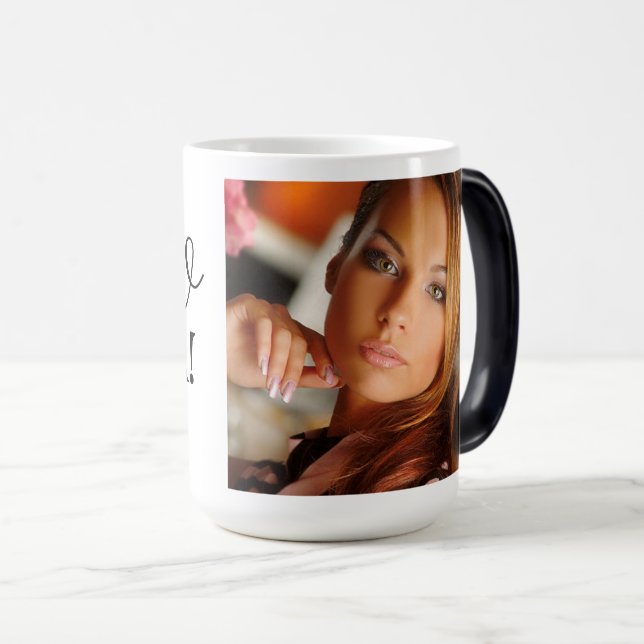 Ciao Bella! Custom Photo Magic Mug (Front Right)