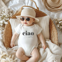 Ciao Bella Hello Beautiful Modern Typography