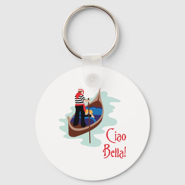 Ciao Bella Keychain (Front)