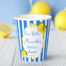 Ciao Bella lemons Italian bridal shower custom