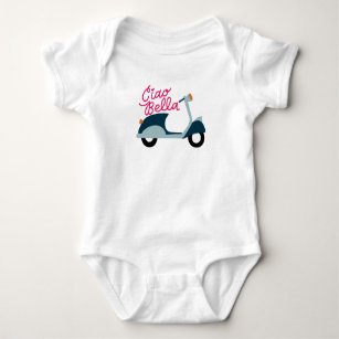 Ciao Bella Scooter Baby Bodysuit One Piece