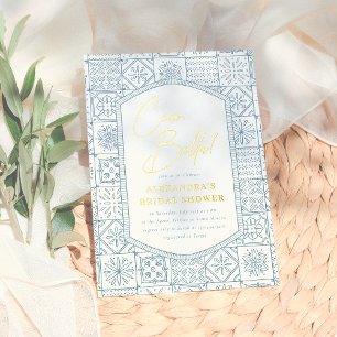 Ciao Bella Whimsical Italian Tiles Bridal Shower