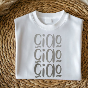 Ciao Cute Minimalist Italian Shirt for Women
