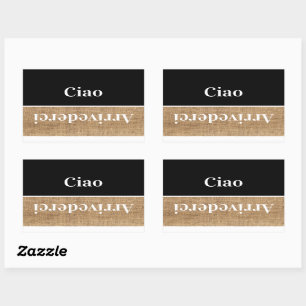 Ciao - greetings in Italian Sticker