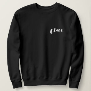 Ciao Italia Minimalist Travel Aesthetic  Sweatshirt