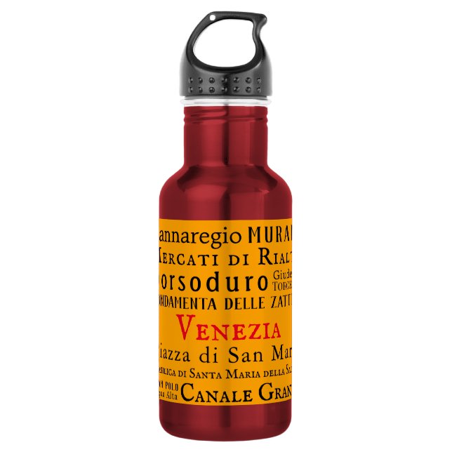 Ciao Venezia!  532 Ml Water Bottle (Front)