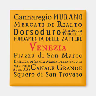 Ciao Venezia! Magnet