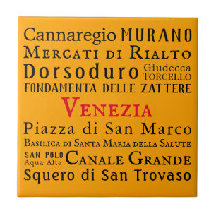 Ciao Venezia! Tile