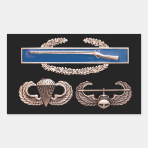 CIB Airborne Air Assault Sticker