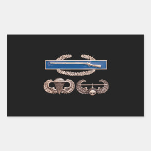 CIB Airborne Air Assault Sticker
