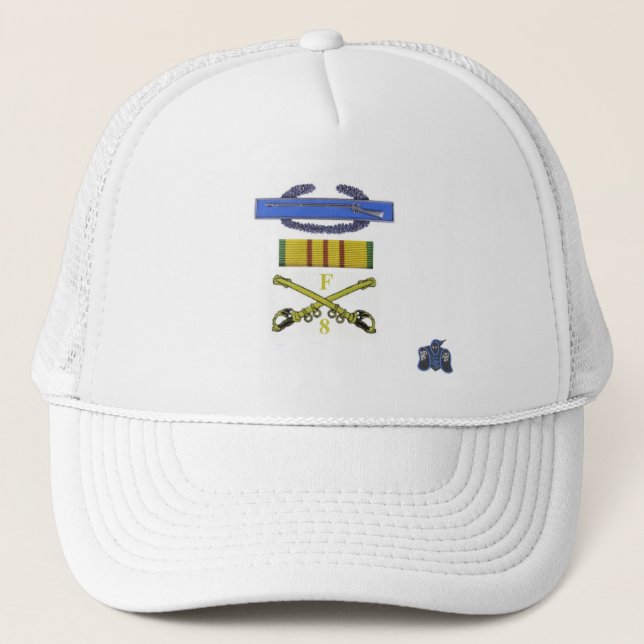 CIB and sabres Trucker Hat (Front)