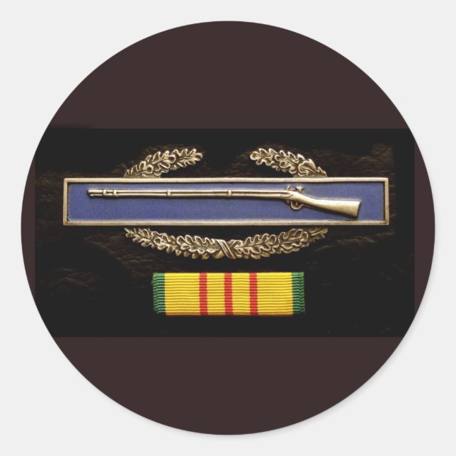 CIB et autocollant ruban (Devant)