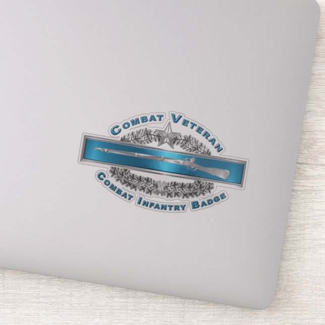 CIB Star Combat Veteran-Combat Infantryman Badge (Detail)