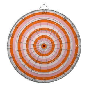 Cible colorée de cercles concentriques