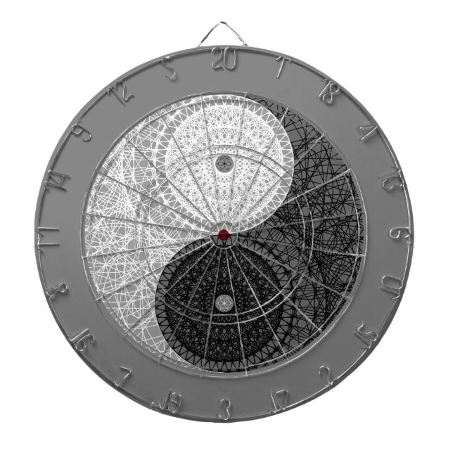 CIBLE DE FLÉCHETTES 太極図 (Devant)
