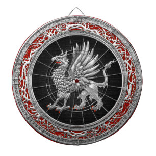 Cible De Fléchettes [200] Griffin d'argent sacré