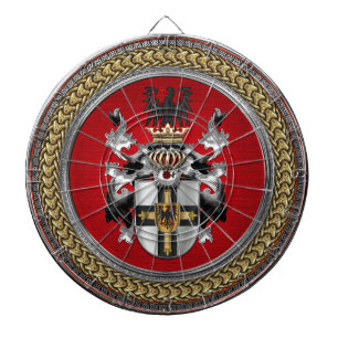 Cible De Fléchettes [200] Manteau d'ordre des bras Teutonic