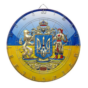 Cible De Fléchettes [200] Ukraine : Manteaux d'armoiries supplémentair