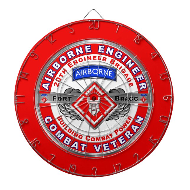 Cible De Fléchettes 20e brigade du génie aéroportée (Devant)