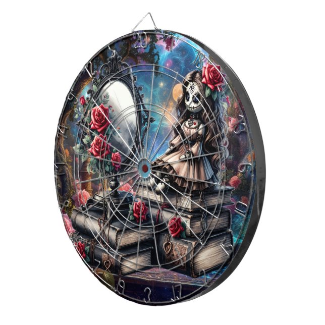 Cible De Fléchettes #5 Amusement gothique  (Devant droit)