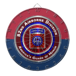 Cible De Fléchettes 82e division aéroportée "Tous les Américains"