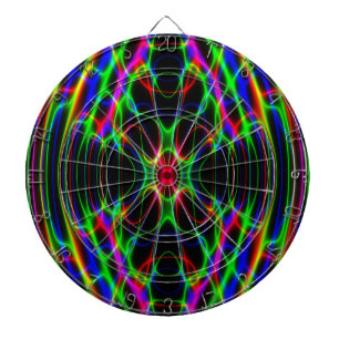 Cible De Fléchettes Abrégé sur psychédélique lumière laser au né