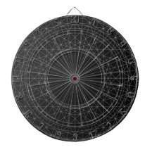 Abstrait cercle d'art géométrique noir cadeau créa