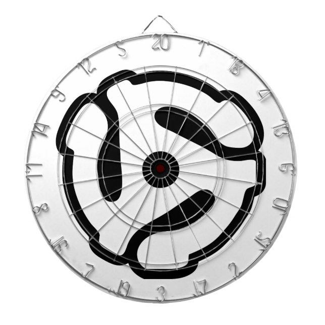 Cible De Fléchettes Adaptateur vinyle de 7 pouces 45 tr/min insérez l' (Devant)