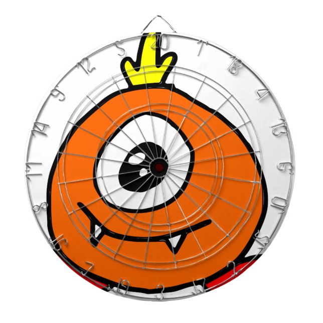 Cible De Fléchettes Alien mignon (Devant)