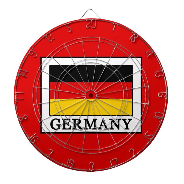 Cible De Fléchettes Allemagne (Devant)