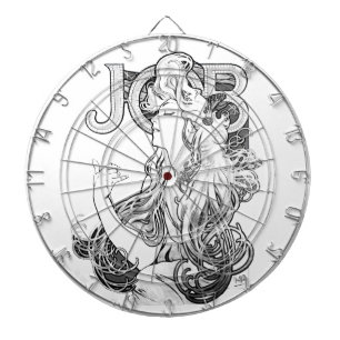 Cible De Fléchettes Alphonse Mucha JOB ISOGS