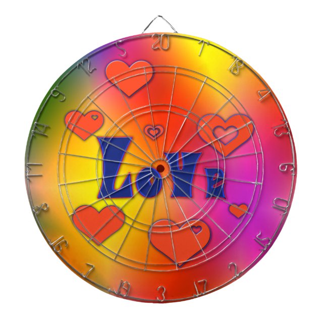 Cible De Fléchettes Amour (Devant)