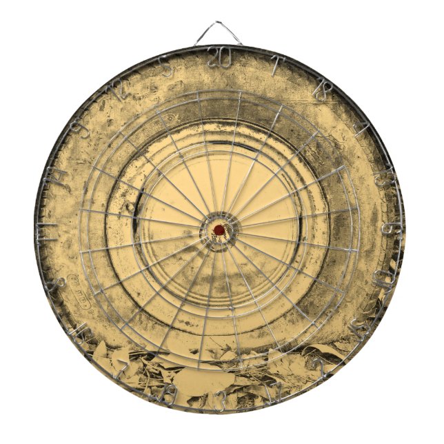 Cible De Fléchettes Ancienne roue de la voiture classique #2 (Devant)