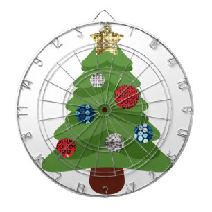 Cible De Fléchettes arbre de noël émoji